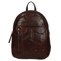 Dámsky luxusný kožený batôžtek tmavo hnedý - Enrico Benetti Broof