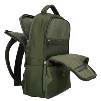 Pracovný batoh olivovo zelený - Enrico Benetti Workon
