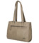 Dámska kabelka cez rameno svetlá taupe - Enrico Benetti Mayla