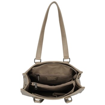 Dámska kabelka cez rameno tmavo zelená - Enrico Benetti Mayla