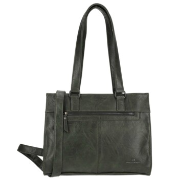 Dámska kabelka cez rameno tmavo zelená - Enrico Benetti Mayla