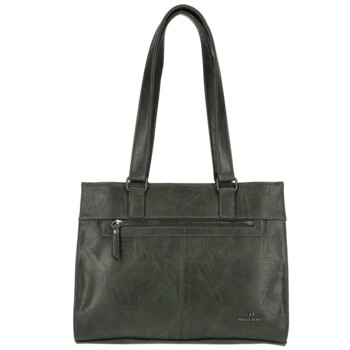 Dámska kabelka cez rameno tmavo zelená - Enrico Benetti Mayla
