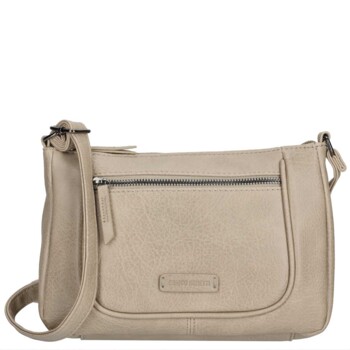 Dámska crossbody kabelka svetlá taupe - Enrico Benetti Katherin
