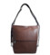 Dámska kožená kabelka batoh koňaková - Sendi Design Maronol