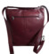 Dámska kožená kabelka batoh vínová - Sendi Design Maronol