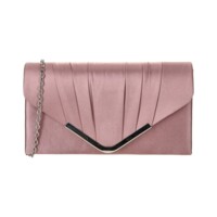 Dámska listová kabelka púdrovo ružová - Michelle Moon Leontina