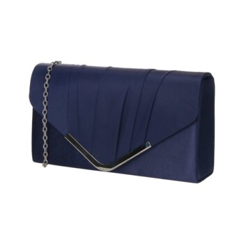 Dámska listová kabelka tmavo modrá - Michelle Moon Leontina