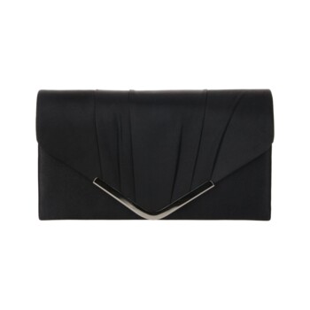 Dámska listová kabelka čierna - Michelle Moon Leontina