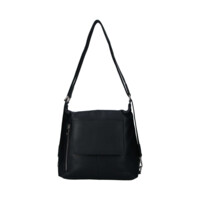 Dámska kožená kabelka batoh čierna - Sendi Design Kirsen