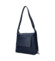Dámska kožená kabelka batoh tmavo modrá - Sendi Design Kirsen