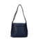 Dámska kožená kabelka batoh tmavo modrá - Sendi Design Kirsen