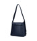 Dámska kožená kabelka batoh tmavo modrá - Sendi Design Kirsen