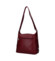 Dámska kožená kabelka batoh vínová - Sendi Design Kirsen