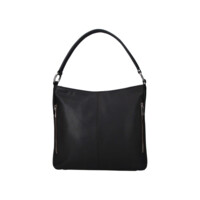Dámska kožená kabelka cez rameno čierna - Sendi Design Clare