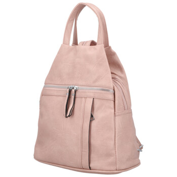 Dámsky mestský batoh svetlo ružový - Firenze Viva
