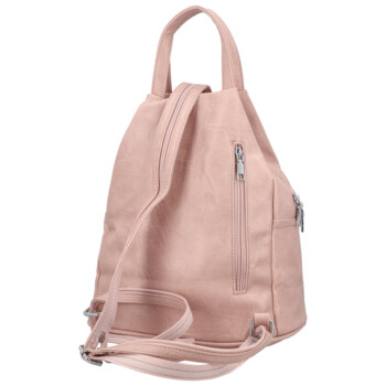 Dámsky mestský batoh svetlo ružový - Firenze Viva