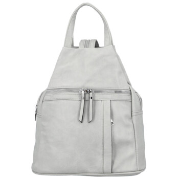 Dámsky mestský batoh svetlo šedý - Firenze Viva