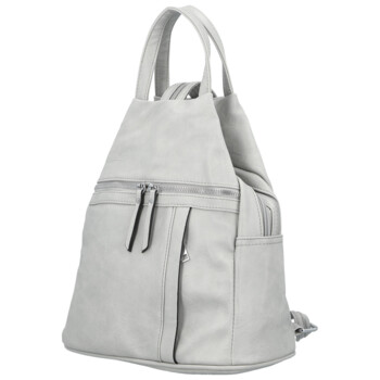 Dámsky mestský batoh svetlo šedý - Firenze Viva
