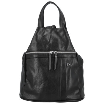 Dámsky mestský batoh čierny - Firenze Viva