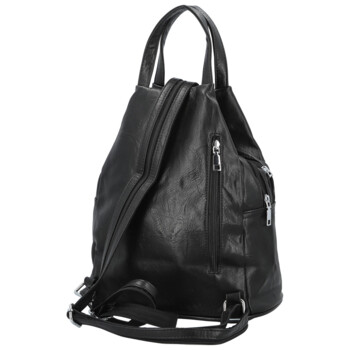 Dámsky mestský batoh čierny - Firenze Viva