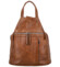 Dámsky mestský batoh hnedý - Firenze Viva