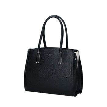 Dámska kabelka cez rameno čierna - MaxFly Eleganza