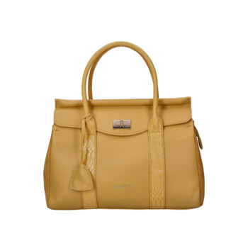 Dámska kabelka horčicovo žltá - MaxFly Bella