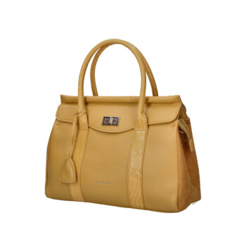 Dámska kabelka horčicovo žltá - MaxFly Bella