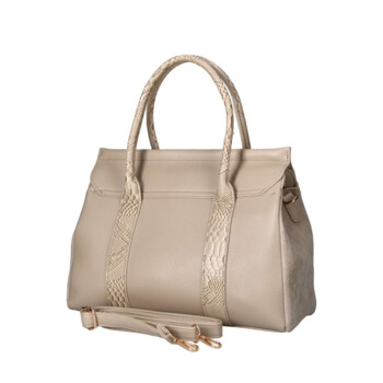 Dámska kabelka tmavo béžová - MaxFly Bella