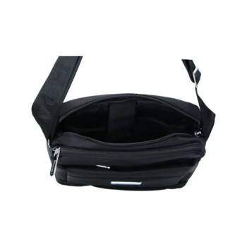 Pánska crossbody taška čierna - Coveri Ario