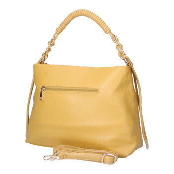 Dámska kabelka do ruky žltá - MaxFly Eugenie