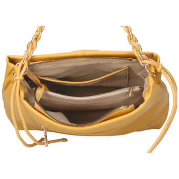 Dámska kabelka do ruky žltá - MaxFly Eugenie
