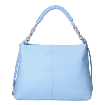 Dámska kabelka do ruky nebesky modrá - MaxFly Eugenie