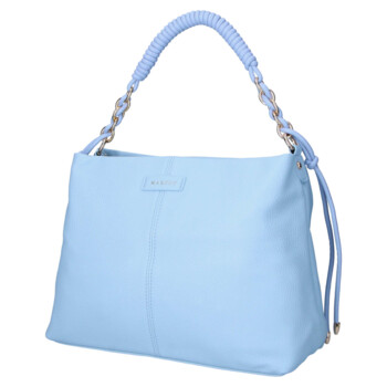 Dámska kabelka do ruky nebesky modrá - MaxFly Eugenie