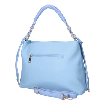 Dámska kabelka do ruky nebesky modrá - MaxFly Eugenie