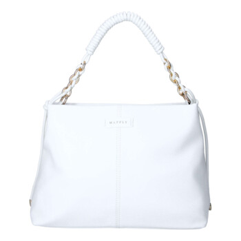 Dámska kabelka do ruky biela - MaxFly Eugenie