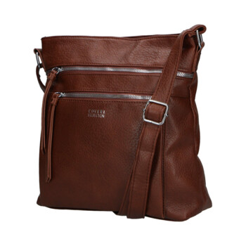 Dámska crossbody kabelka coffee - Coveri Daleina new