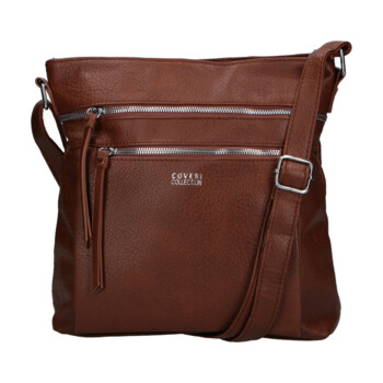 Dámska crossbody kabelka coffee - Coveri Daleina new