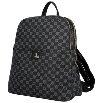Dámsky mestský batoh čierny - Coveri Almin