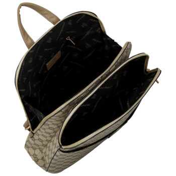 Dámsky mestský batoh tmavo béžový - Coveri Almin