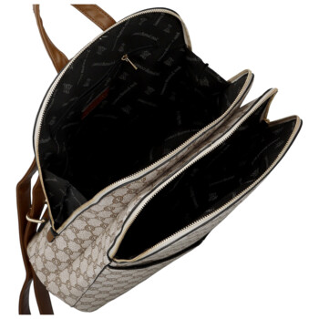 Dámsky mestský batoh hnedý - Coveri Almin