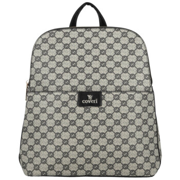 Dámsky mestský batoh čierno biely - Coveri Almin