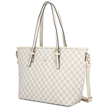 Dámska kabelka cez rameno svetlo béžová - Coveri Alma