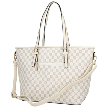 Dámska kabelka cez rameno svetlo béžová - Coveri Alma