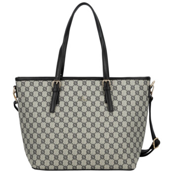 Dámska kabelka cez rameno čierno biela - Coveri Alma