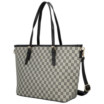 Dámska kabelka cez rameno čierno biela - Coveri Alma