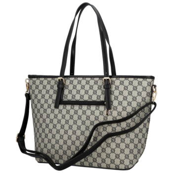 Dámska kabelka cez rameno čierno biela - Coveri Alma