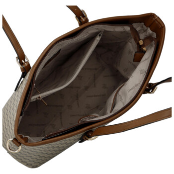 Dámska kabelka cez rameno hnedá - Coveri Alma