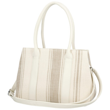 Dámska kabelka cez rameno svetlo béžová - Coveri Plasia