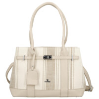 Dámska kabelka cez rameno béžová - Coveri Plasia